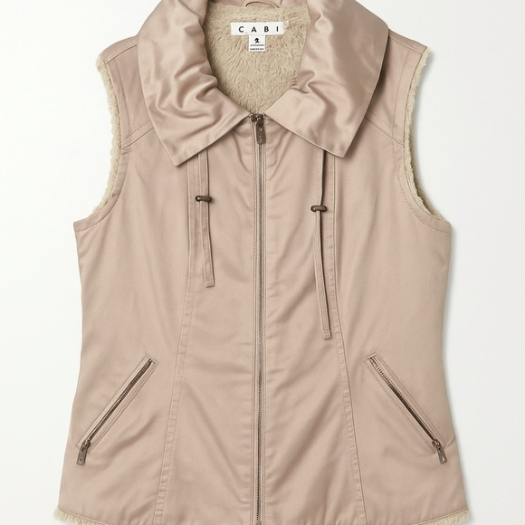 CAbi Jackets & Blazers - CAbi Shearling Lined CabinCore Adventure Ready Outdoor Vest Cozy Chic Layering